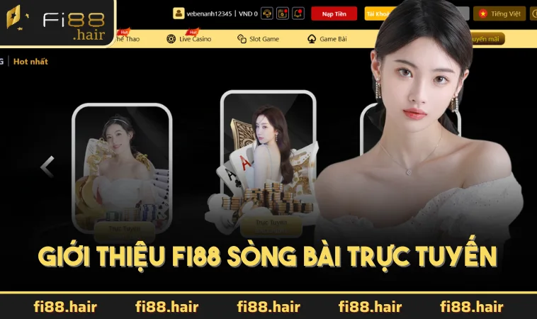 Giới thiệu FI88 sòng bài trực tuyến