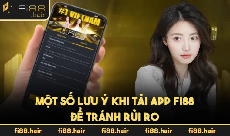 Một số lưu ý khi tải app FI88 để tránh rủi ro