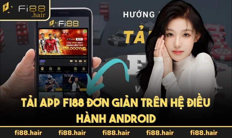 Tải app FI88 đơn giản trên hệ điều hành Android